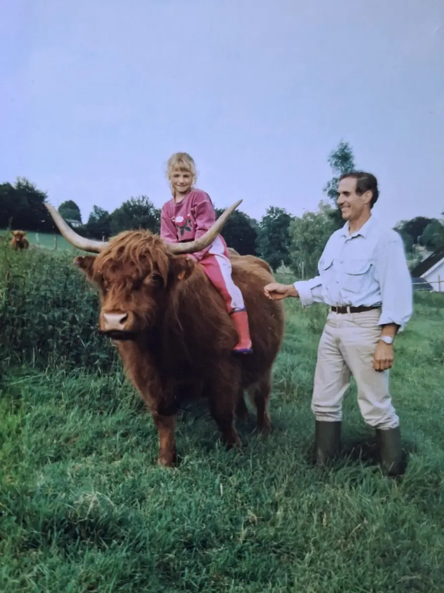 Raphaela, première Highland Cattle de l’élevage